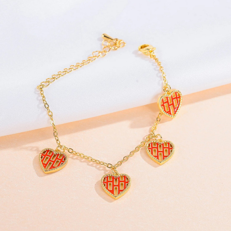 Narukvice na ruci za djevojčice Jesen Shangxin Love Viseća Mala i profinjenost Pokaži temperamentna moda