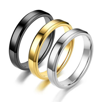 2022 Νέο κλασικό γυαλιστερό δαχτυλίδι ανδρικό ιδιοσυγκρασία μόδας από ανοξείδωτο ατσάλι στρογγυλό δαχτυλίδι για άντρες Κοσμήματα δώρο