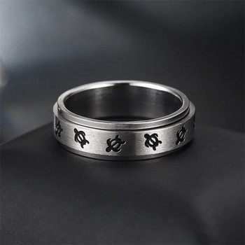 Γυναικεία δαχτυλίδια Χαριτωμένα περιστρεφόμενα ζώα με περιστρεφόμενη νύφη γαμήλια ζώνες εξατομικευμένα γυναικεία δώρα γενεθλίων Δαχτυλίδια για ζευγάρια