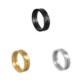 Novo modno prstenje za žene Muškarci Nakit Zaručnički nehrđajući čelik Vjenčano prstenje za par Unisex dodaci