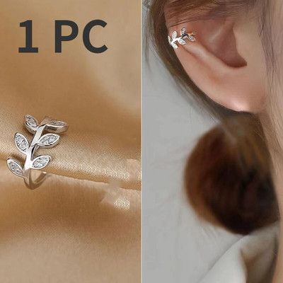 Vruća rasprodaja, simpatične metalne naušnice s klipsama na naušnicama za djevojke, bez lažnog piercinga, naušnice za hrskavicu, naušnice bez rupe