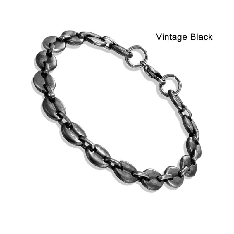 Muška narukvica Vintage karika lanca Ručno izrađena Punk Rock Motocikl od nehrđajućeg čelika visoke kvalitete Ručni nakit Pribor Pokloni Prijatelj