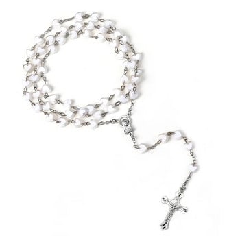 Κοσμήματα 2022 Trend Jesus Cross Rosary Κολιέ Vintage Σταυρός Κρεμαστό Καθολικό Κολιέ Δώρα Χονδρική Αξεσουάρ από κράμα ψευδαργύρου