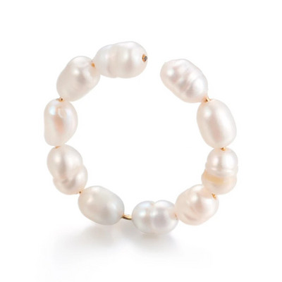 Lažni piercing za školjke od 9 stilova, cirkonska manžeta za uho Bez piercinga, široka višeslojna štipaljka za uši s biserima Ženske naušnice Dodaci Nakit