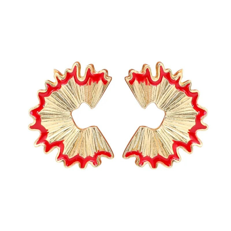 Timlee E111 Jauna personība, neregulāras ģeometrijas zīmuļu lūžņi sakausējuma kniedes Auskari Modes rotaslietas vairumtirdzniecība