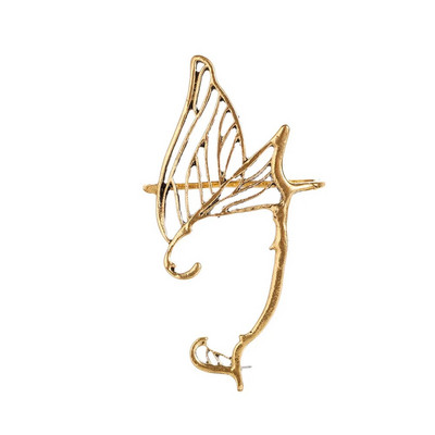 Elf Ear Hollow Ear Clips Naušnice Jednostavne cool Elf Ear Outline Elf Ear Manžeta za uho Legura bez piercinga Stepsa za uši Raznovrsni nakit za viseće uši