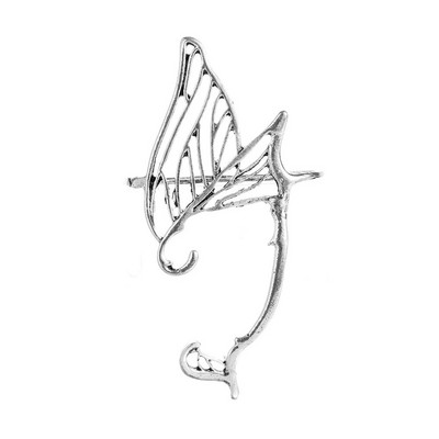 Elf Ear Hollow Ear Clips Naušnice Jednostavne cool Elf Ear Outline Elf Ear Manžeta za uho Legura bez piercinga Stepsa za uši Raznovrsni nakit za viseće uši