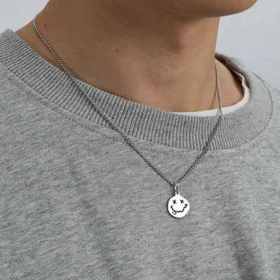 2023. Nova moderna, jednostavna ogrlica s petokrakom zvijezdom Y2k Jednostavan i svestran Ins Bead Lanac Ženski Titan Čelik Zadržavanje Boje