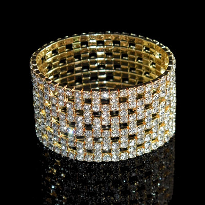 Empty floor Elastic Force narukvica Narukvica za žene Vjenčane narukvice s kristalima i narukvicama Nakit Pulseira Feminia Gif