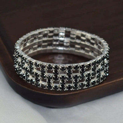 Empty floor Elastic Force narukvica Narukvica za žene Vjenčane narukvice s kristalima i narukvicama Nakit Pulseira Feminia Gif