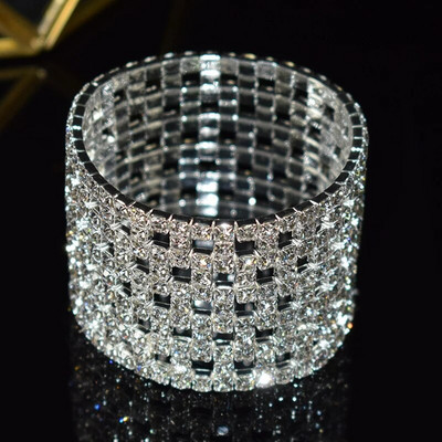 Empty floor Elastic Force narukvica Narukvica za žene Vjenčane narukvice s kristalima i narukvicama Nakit Pulseira Feminia Gif