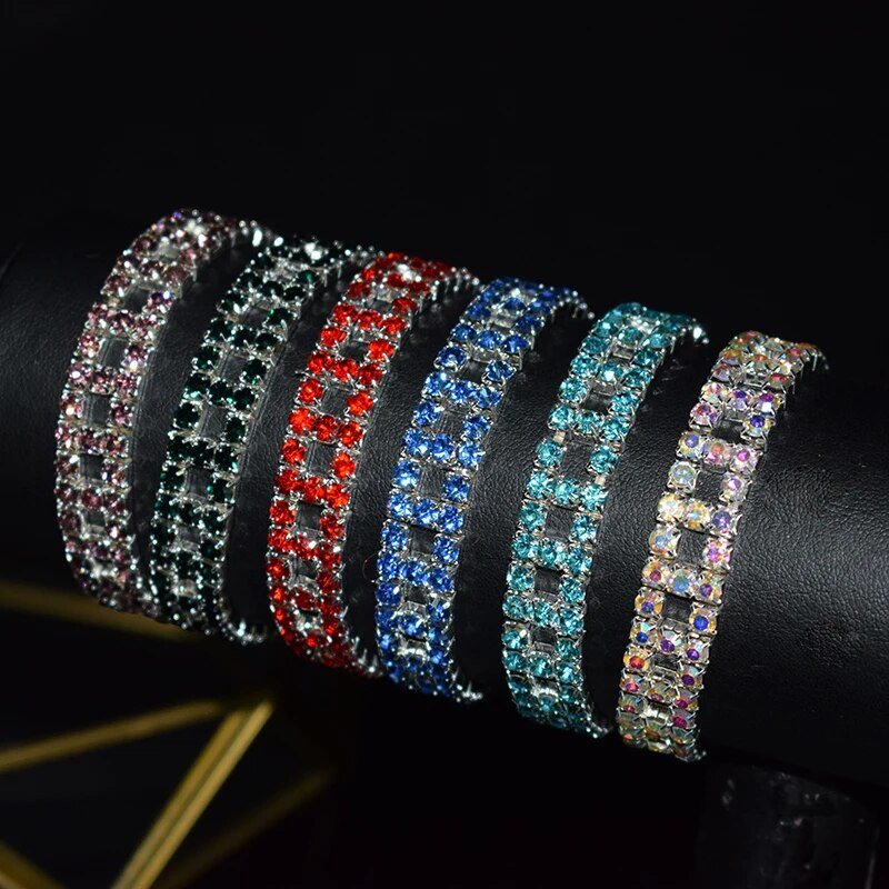 Empty floor Elastic Force narukvica Narukvica za žene Vjenčane narukvice s kristalima i narukvicama Nakit Pulseira Feminia Gif