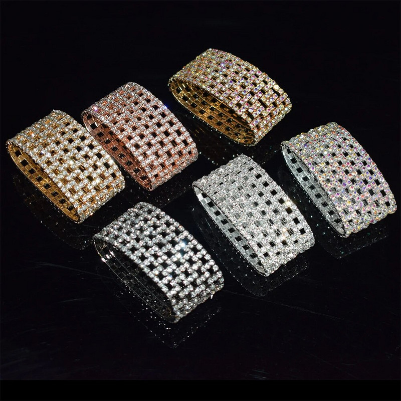 Empty floor Elastic Force narukvica Narukvica za žene Vjenčane narukvice s kristalima i narukvicama Nakit Pulseira Feminia Gif