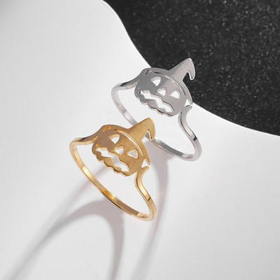 Jauna panka stila saullēkta krēslas gredzens vīriešiem ikdienas ballīšu rotaslietas