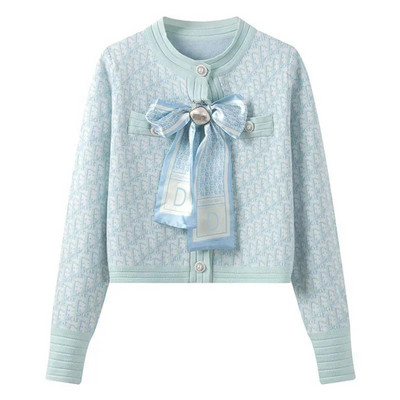 Naiste kampsunid, vööriist pikkade varrukatega avatud eesmine lühike kardigan vabaaja lõdva kaelusega, nööbiga alla kootud kardigan