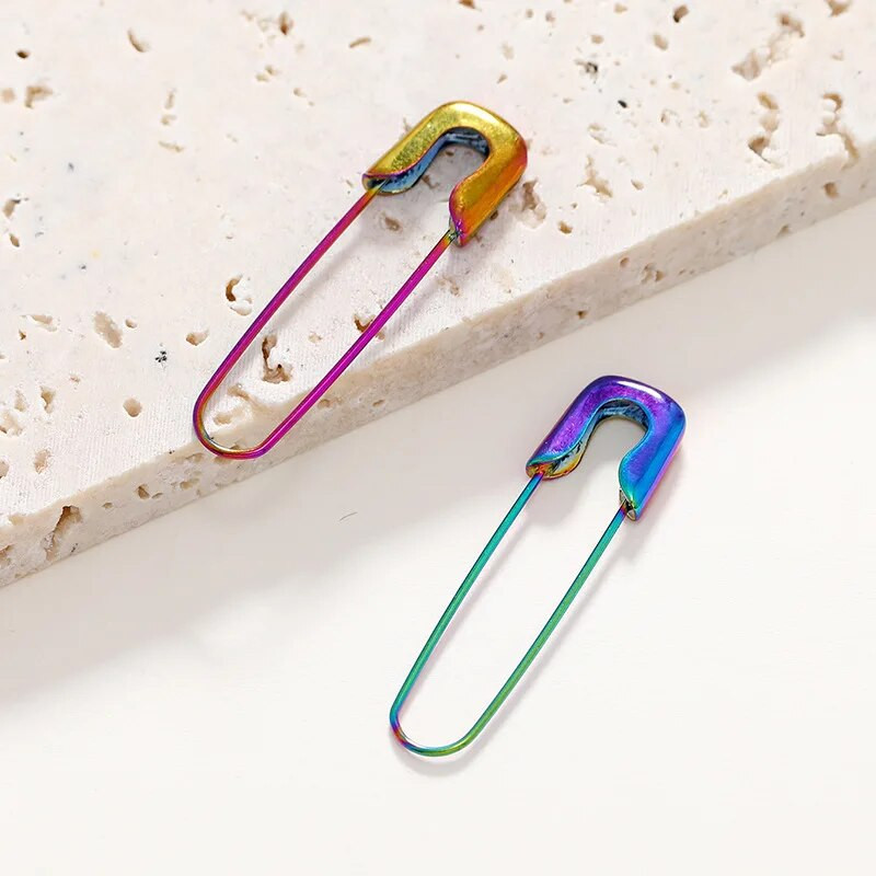 1 par modernih ženskih naušnica s iglama, osobnosti, temperamenta, hrskavice, viseće uho