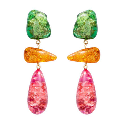 2023 ZAA naušnice Vintage nepravilne metalne petlje naušnice za žene Party Blagdanski nakit Dodaci