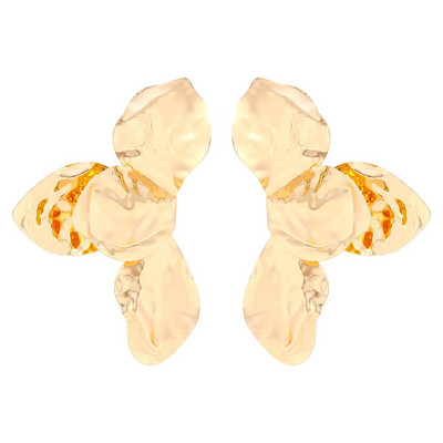 2023 ZAA naušnice Vintage nepravilne metalne petlje naušnice za žene Party Blagdanski nakit Dodaci