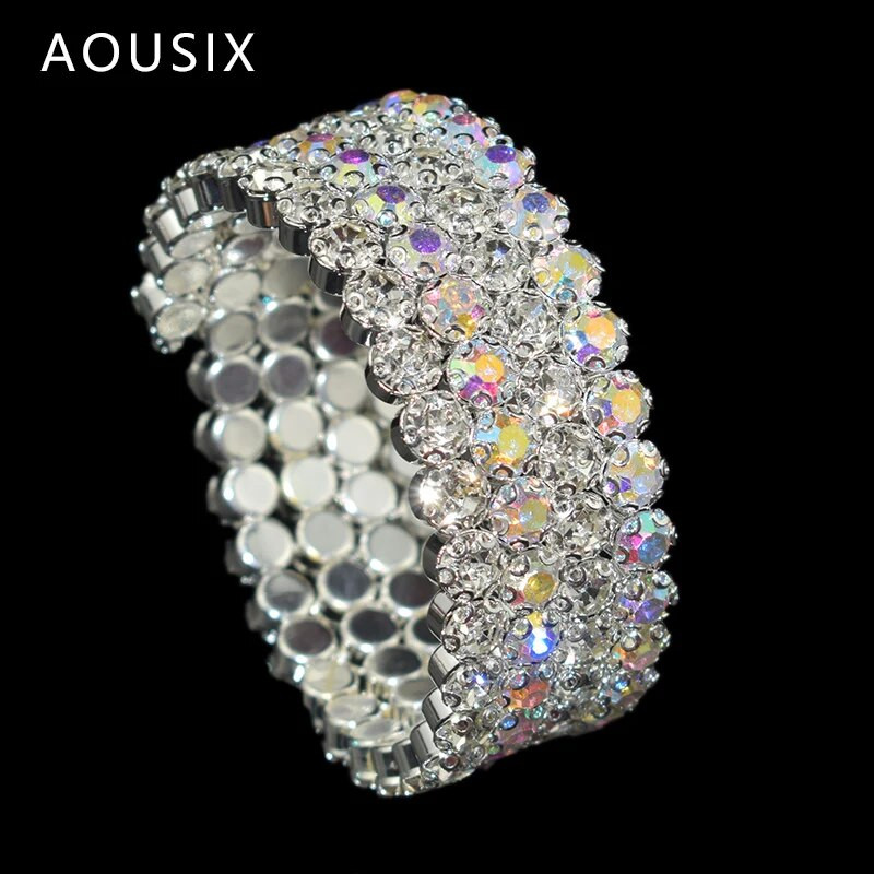 Prekrasne narukvice Ženske narukvice Kristalno biserne narukvice i narukvice zlatno srebrne boje luksuzni vjenčani nakit darovi od kamenčića