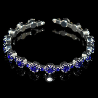 Divat aranyozott ezüstözött kristály mandzsetta karkötők és karkötők strasszos varázskarkötők női lányoknak menyasszonyi ékszerek