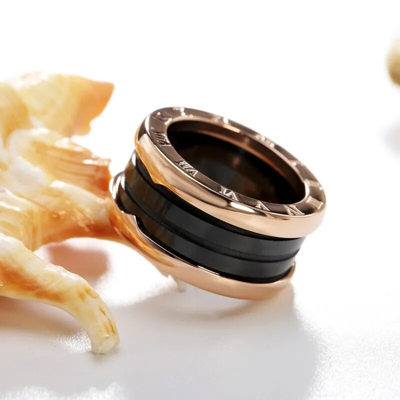 Modni neutralni prsten od nehrđajućeg čelika s rimskim brojevima za žene, muškarce, parove, poklon za godišnjicu, veleprodaja nakita