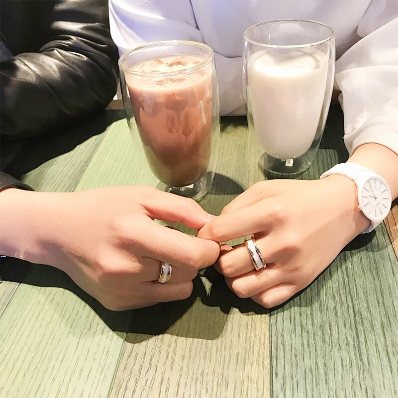 Modni neutralni prsten od nehrđajućeg čelika s rimskim brojevima za žene, muškarce, parove, poklon za godišnjicu, veleprodaja nakita