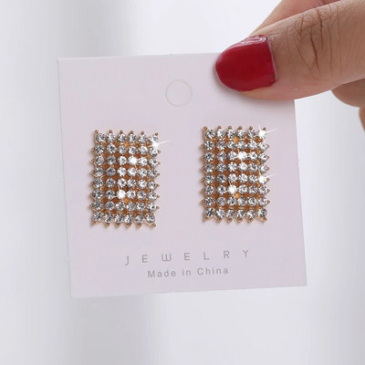 Zelta un sudraba krāsas apaļas pērļu imitācijas auskari sievietēm Luksusa kristāla auskari sieviešu krelles