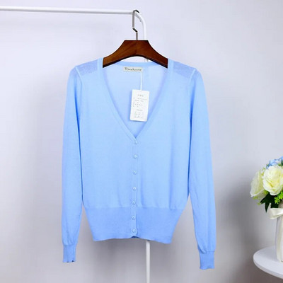 Veličina M-6XL Ženske pletene ležerne veste s V-izrezom široke veste s punim rukavima Kardigani Ženska pletena gornja odjeća