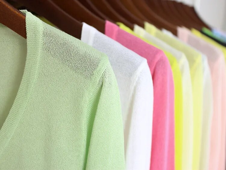 Veličina M-6XL Ženske pletene ležerne veste s V-izrezom široke veste s punim rukavima Kardigani Ženska pletena gornja odjeća