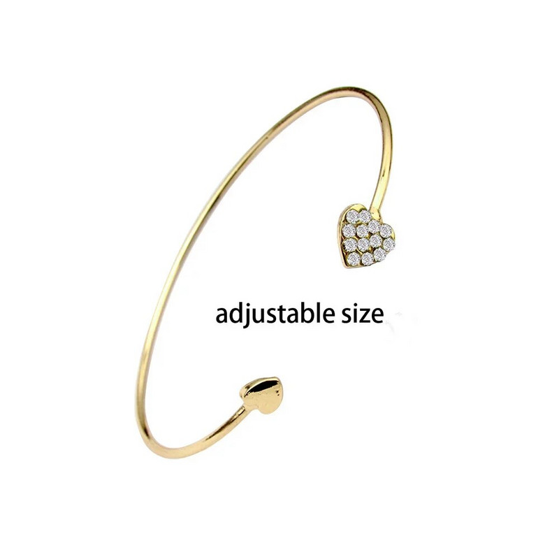 Modne žičane posrebrene pozlaćene proširive narukvice s manžetama Narukvice Djevojke Žene Dame Bohemia Boho indijske narukvice