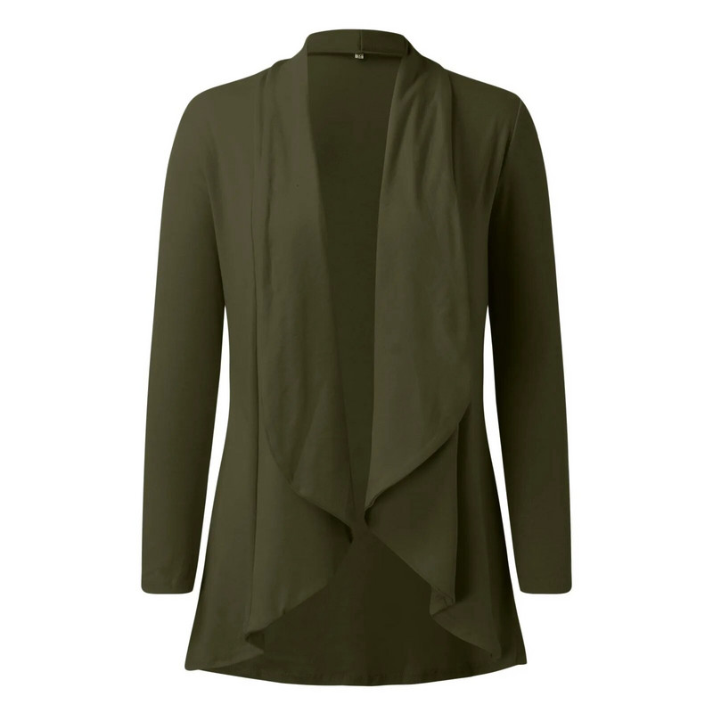 Nagyméretű női kardigán könnyű, nyitott elülső kardigán hosszú ujjú pulóver felsőruházat zsebekkel, hosszú női kardigánok 2022