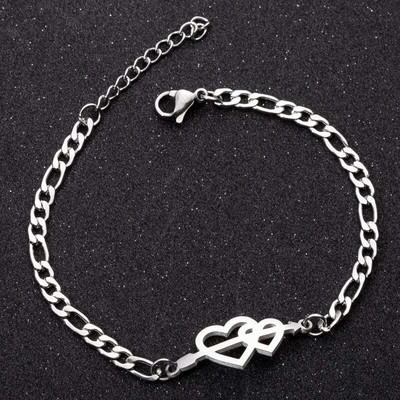 Shuangshuo 2022 Jauna modes bezgalības rokassprādze sievietēm ar kristāla akmeņiem Rokassprādze Infinity Number 8 ķēdes rokassprādzes Bileklik