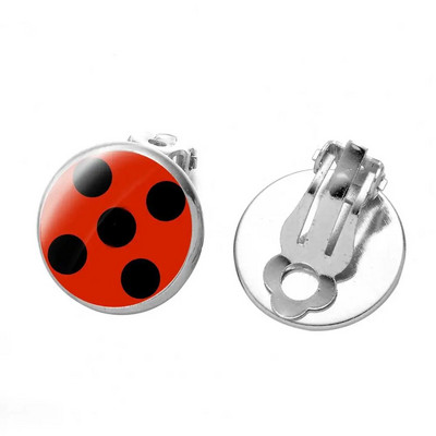 1 par modnih ženskih naušnica s štipaljkama Raznovrsni anime nakit Lagane ženske cosplay naušnice za zabave s krugovima u obliku točkica