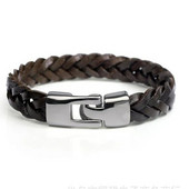 New Trendy People Kreativna narukvica Eksplozivni stil Punk stil Pletena muška narukvica Modni trend Muška narukvica Poklon