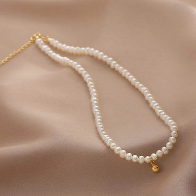 Armsad Cherry Pearl kaelakee naistele Barokk pärliga pärli kaelakee kaelakee tüdrukute kaelaketid Statement Choker ehted