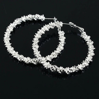 Jauni 1 pāris ģeometriski apļveida apaļi auskari sievietēm Brincos kubiskā cirkonija savīti auskari zelta krāsā ballītes rotaslietas dāvana