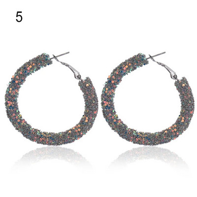 Jauni 1 pāris ģeometriski apļveida apaļi auskari sievietēm Brincos kubiskā cirkonija savīti auskari zelta krāsā ballītes rotaslietas dāvana