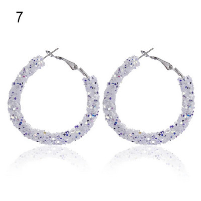 Jauni 1 pāris ģeometriski apļveida apaļi auskari sievietēm Brincos kubiskā cirkonija savīti auskari zelta krāsā ballītes rotaslietas dāvana