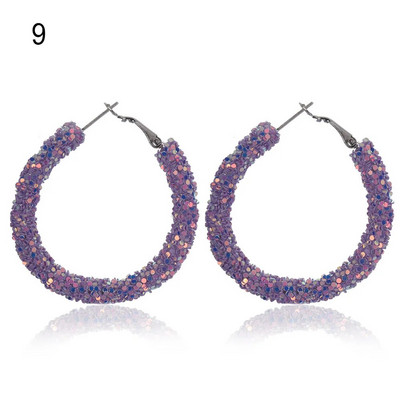 Jauni 1 pāris ģeometriski apļveida apaļi auskari sievietēm Brincos kubiskā cirkonija savīti auskari zelta krāsā ballītes rotaslietas dāvana