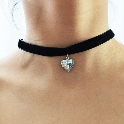 1 gab. Maza, iegravēta sirds foto rāmis kulonu kaklarota mīlestības sirds piekariņi peldošas medaljona kaklarotas sieviešu meiteņu piemiņas rotaslietas