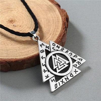 Viking Valknut Kulons Vīriešu Kaklarota Apaļa Pagānu Reliģiskā Vīriešu Slāvu Mode Sieviešu Steampunk Rotaslietas Tibetas Kaklarota Amulets