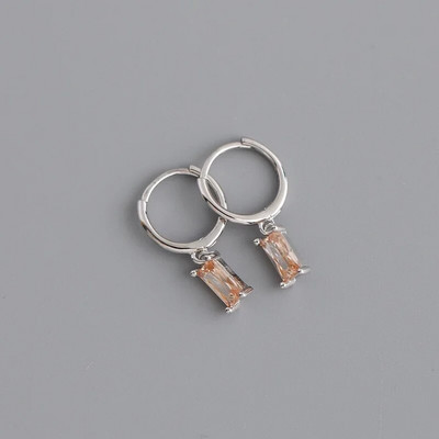 2 db rozsdamentes acél cirkónia kis karikás fülbevaló nőknek Little Huggies csepp medál porcos fülbevaló piercing ékszer