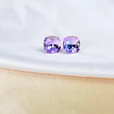 Moderni minimālisma krāsaini kvadrātveida kristāla auskari sievietēm ģeometriski rotaslietas sieviešu kāzu ballītes dāvanas Boucle D'Oreille