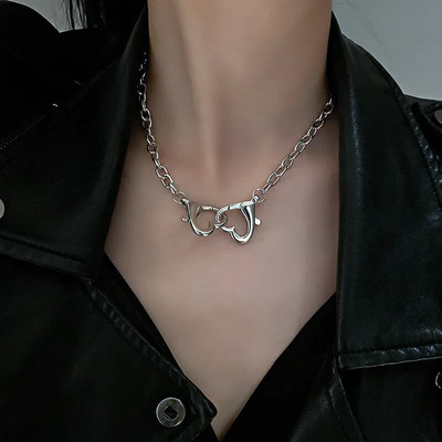 Tredny 2023 uus mood Kpop Beauty Head Coin Choker kaelakee kullavärvi kahekihiline keti ripats naistele ehted tüdrukule