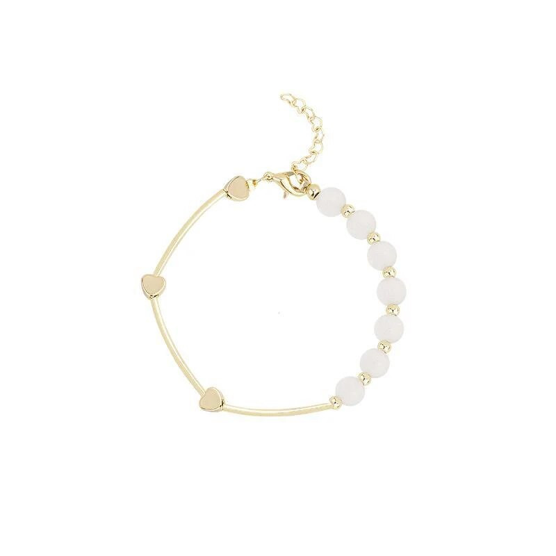 Prantsuse Lühike Y2K Opaalsüdamekäevõru Punk Naine Ins Üliõpilase Sõbra Käevõru Moestiilis Ehted Kingitus