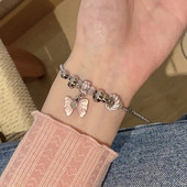 Y2K Sweet Cool Spicy Girl Dopamine Butterfly Narukvica Ženska Modna Ljetna Punk Vintage Diamonds Baroque Ins Style Narukvica