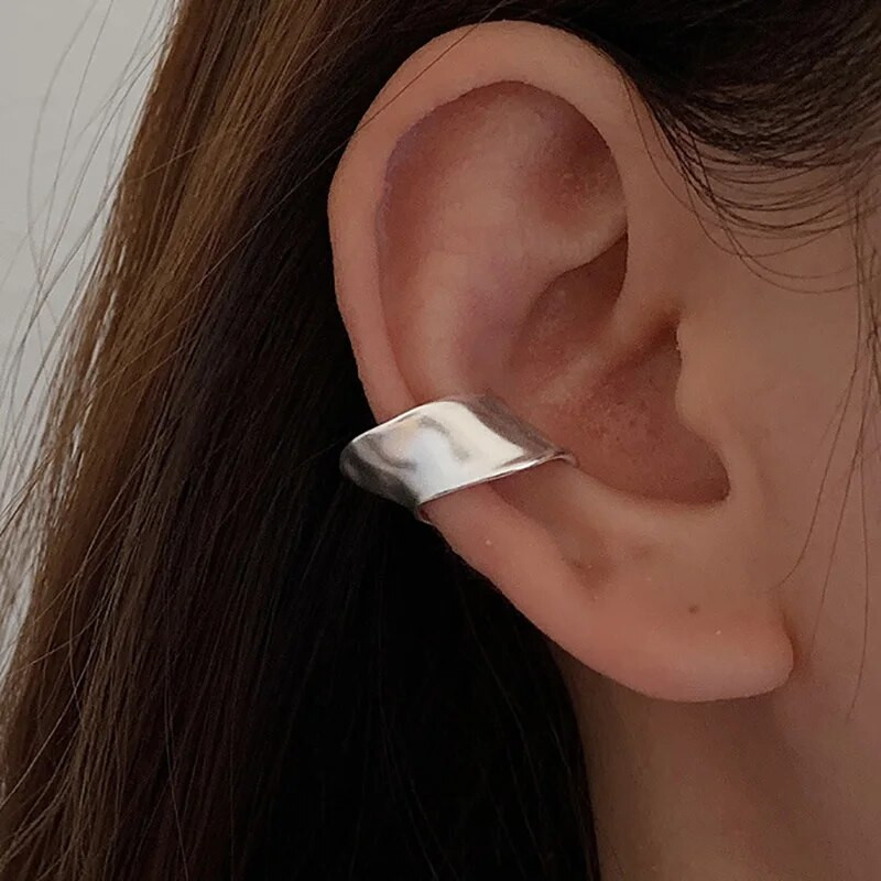 Foxanry Prevent Allergy Sudraba krāsas auskari sievietēm Pāriem Jauni Modes Vienkārša Ķēdīte Pušķis Ģeometriski roku darbs Ballīšu Rotaslietas