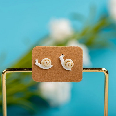 Μικρά και χαριτωμένα πολύχρωμα σκουλαρίκια από πορσελάνη Αντιαλλεργικά #LY505 σετ σκουλαρίκια oorbellen biżuteria regalos para mujer