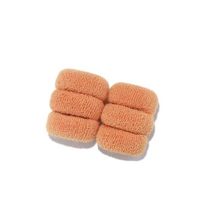 2/6/12 Gb Sieviešu Meitenes Jauki Adīšana Cietas Elastīgas Matu Lentes Bērni Mīkstas Matu Scrunchies Matu Kaklasaites Bērnu Matu Aksesuāru Komplekts