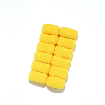 2/6/12 Gb Sieviešu Meitenes Jauki Adīšana Cietas Elastīgas Matu Lentes Bērni Mīkstas Matu Scrunchies Matu Kaklasaites Bērnu Matu Aksesuāru Komplekts